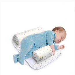 2021 nouveautés bébé nourrisson nouveau-né sommeil positionneur Anti-roulis oreiller avec couverture de feuille au détail