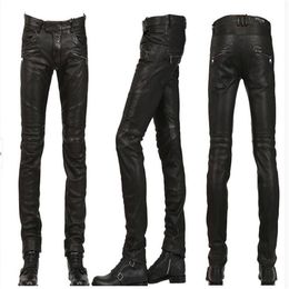 2021 Nuevas llegadas Balmian Mens Diseñador de lujo Denim Jeans Agujeros Pantalones Biker Pantalones Ropa de hombre # 903199l