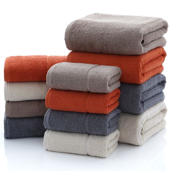 2021 nouveau best-seller coton à longues fibres coton serviette de bain 140*70cm ensemble cadeau rapide absorbant serviette de plage couverture serviette