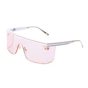 2021 Nouveau grand cadre hommes cyclisme lunettes de soleil femmes tendance net rouge une lentille mode coupe-vent lunettes demi-monture conduite anti-ultraviolet sport marque lunettes