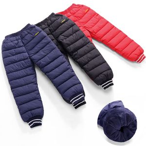 Pantalons d'hiver pour garçons, vêtements chauds pour enfants, à la mode, nouvelle collection 2021