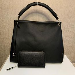 2021 Nieuw merk Fashion Pu Leather Handtas Dames beroemde merkontwerper Tote schoudertas met Dust Bag Handtas plus portemonnee 2234W