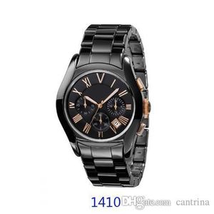 2021 Nieuwe Ceramica Watch Lovers AR1400 AR1401 AR1451 AR1452 AR1410 AR1411 AR1416 CHRONOGRAFIE PROLSWATCH ORIGINEEL BOX191J