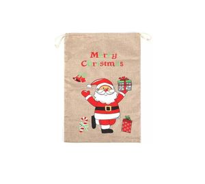 2021 Nieuwe Kerst Trektas Santa Claus Sacks Holiday Gift Wikkeltassen Xmas Decoration Nieuwjaar