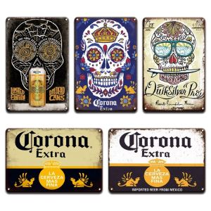 NIEUWE Corona Extra Beer Poster Cover Wall Decor Metal Sign Vintage Pub Bar Toilet Home Beach Woonkamer Man Cave Decoratie Tin Borden