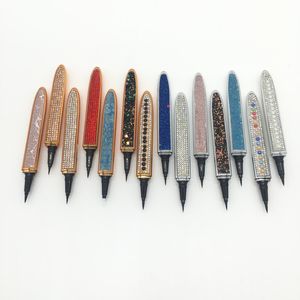 2021 Nouveau design diamant étanche eye-liner stylo à cillures à colle cils adhésive Liquide Magic Eye Liner stylos