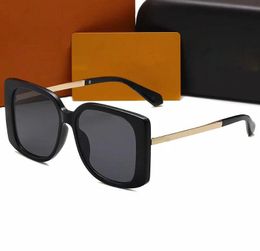 2021 nouveau designer lunettes de soleil marque lunettes extérieur parasol PC cadre mode classique dames luxe 1216 lunettes de soleil ombre miroir femmes