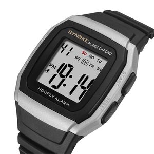 2021 Nieuwe Digitale Horloge Heren Sport Stappenteller Horloges Waterdicht 30m Fashion Countdown Military Clock Relogio Digital Shockproof G1022