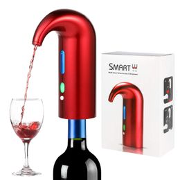 2021 Nieuwe elektrische wijnbeluchter Draagbare Pourer Instant Wine Decanter Dispenser Pomp One-touch Automatische USB-oplaadbaar met snel schip