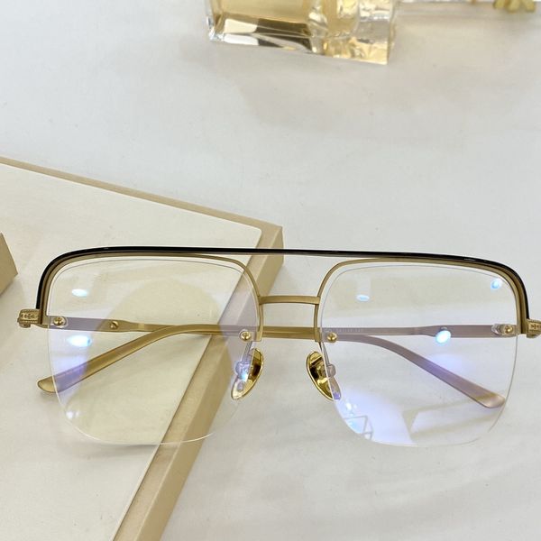 2021 nouveau tempérament de la mode européenne et américaine lunettes identiques pour hommes et femmes tendance lunettes à demi-monture CH8131 taille 54 