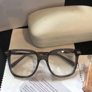 2021 Nouvelle monture de lunettes femmes hommes tempérament montures de lunettes monture de lunettes lentille claire monture de lunettes oculos avec étui 2707