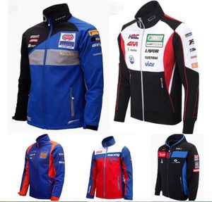 new F1 racing jacket team zipper sweater with the same customization