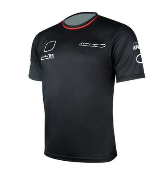 2021 NUEVO F1 Camino de carreras de carreras Versión del equipo de fans de Auto Racing Auto Camiseta de secado rápido