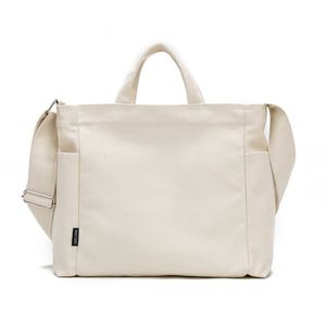 2021 nuevo bolso de hombro de moda, bolso de lona de alta calidad para mujer, bolsos de mensajero de dos colores en blanco y negro para mujer, bolsos de compras