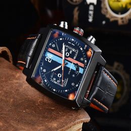 2021 nuevos relojes de lujo para hombre de cinco puntadas, reloj mecánico automático de alta calidad, reloj de marca superior, cinturón de cuero para hombres 281s