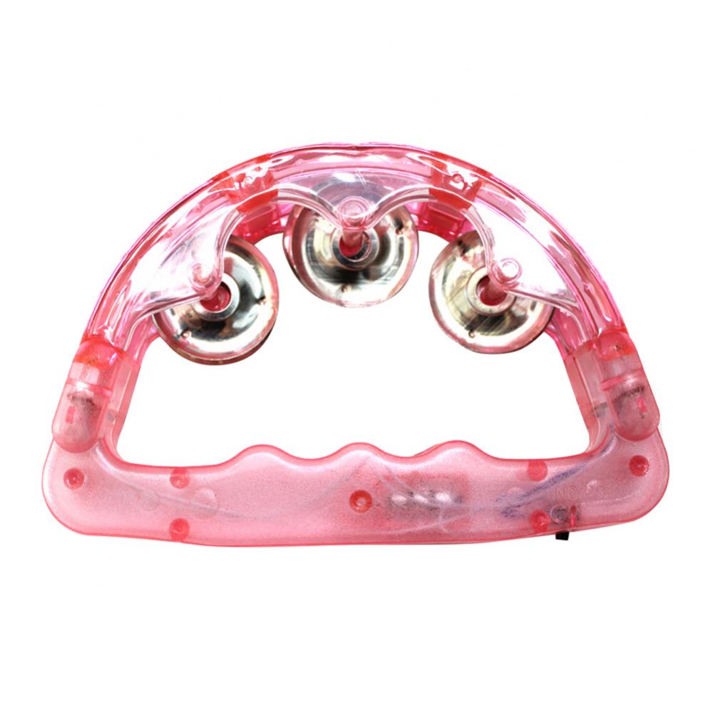 2021 Nieuwe knipperende Bell Sensory Led Light Tambourine Shaking Toy Evening Party Stage Prop