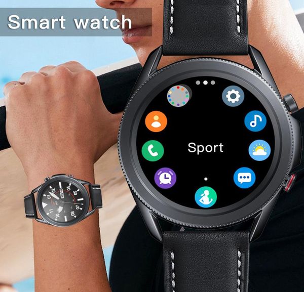 2021 nouvelle montre intelligente Galaxy Watch3 appel Bluetooth véritable coeur haine SmartWatch 3 Color1953588