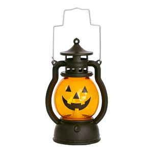 2021 Nouvelles fournitures de fête d'Halloween Lanterne citrouille pour enfants de la maternelle portable atmosphère d'horreur décoration accessoires de mise en scène ornements LED