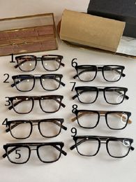 2021 nuevo material de gama alta 3323 montura de gafas miopes temperamento de moda a juego gafas masculinas y femeninas tamaño 51-20-145