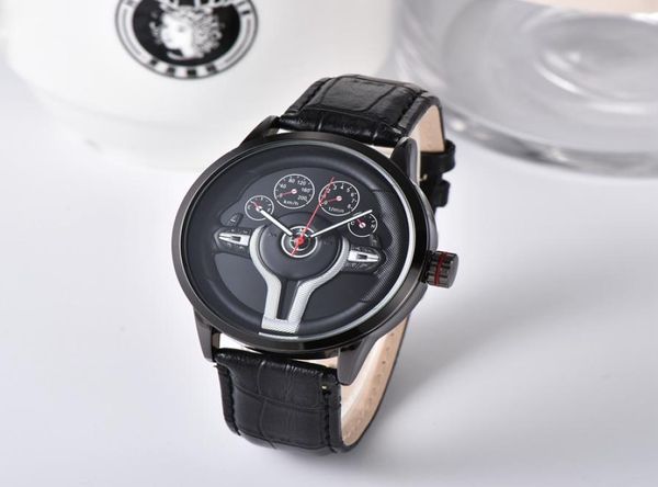 2021 Nuevos hombres de alta calidad relojes de lujo de tres puntadas. Quartz de cuarzo Mira European Top Mark Strap Reloj Fashion Car 9927100