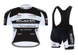 2021 Nieuwe Kuota Team Cycling Jersey Cycling Set voor korte mouwen Men039S Summer Pro Bicycle Wear MTB Bike Shorts Pak Maillot Culott1420617