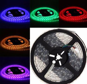 2021 Nieuwe LED -strips Licht Warm Wit rood groen blauw RGB Flexibele 5m Roll 300 LED's 12V Outdoor Ribbon Waterdichte verlichting