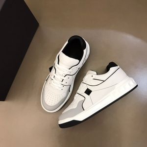 2021 Nieuwe herenschoenen Casual schoenen Luxe Comfortabele Mode Topkwaliteit Trend Echt leer