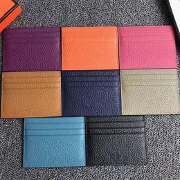 2021 nouveaux hommes femmes embrayage portefeuilles célèbre en cuir véritable porte-carte de crédit Mini portefeuille mode carte d'identité étui pochette sac pièce Pocket182h