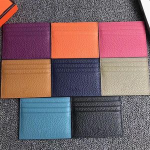 2021 New Men Women Clutch Wallets Famous Genuine Leather Credit Card Holder Mini Wallet Fashion ID Card Case Pouch Bag Coin Pocket259u
