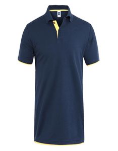 2021 New Mens Shirts Men Men Casual Desiger Cotton Coton à manches courtes Polo Soft Solid Solid Jerseys Golf Tennis Polos Plus taille XS3XL AU7J9768122