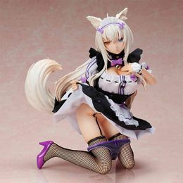 2024 Nouveau indigène Nekopara Chocola Vanilla Coconut PVC Action Figure Anime Sexy Girl Figures Figure Anime Modèle Toys Dold Gift