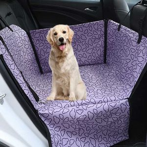 2021 New Pet Carriers Dog Car Seat Cover Carrying pour Chiens Chats Tapis Couverture Arrière Dos Hamac Protecteur transportin Étanche HKD230706