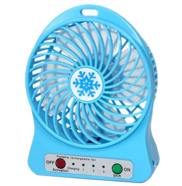 Miniventilador USB portátil para escritorio pequeño, Enfriador de batería recargable de aire de mano, para el hogar, oficina, juguetes para niños, verano, novedad de 2021, 18650