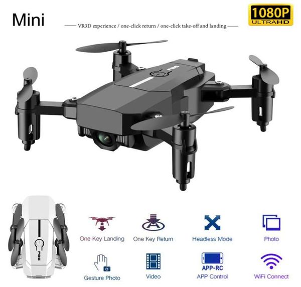 2021 NUEVO RC Drone 4K 1080HD Cámara dual Flujo óptico Cuadricóptero aéreo Wifi FPV Drone Batería de larga duración Juguetes para niños VS E68226A7698577