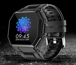 2021 Nouveau Smart Watch Men Sports Fitness Tracker Bluetooth Call multifonction Séquence cardiaque Pression artérielle Smartwatch 4360246 STRAPILIT