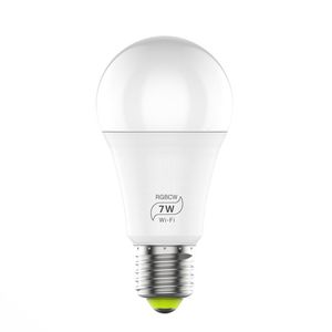 2021 nouvelle ampoule intelligente WIFI E27 7W RGBCW Magic Home Smart LED lumières aucun hub requis fonctionne avec Alexa Google Home et Siri