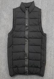 2021 nouvelle pierre grande taille gilet Men039s bas coton gilet gilet hiver marée CP sans manches chaud Jacket7932457