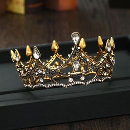 2021 novo deslumbrante prata branco cristais completo casamento tiaras e coroas tiaras de noiva acessórios vintage barroco tiaras de noiva cro267p