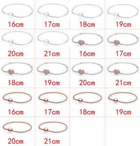 2021 Nieuwe stijl 925 Sterling Silver Fashion Classic Trend Wild Diy Cartoon Creative Exquisite Basic Chain Bracelet Jewelry Factory Direct Sales