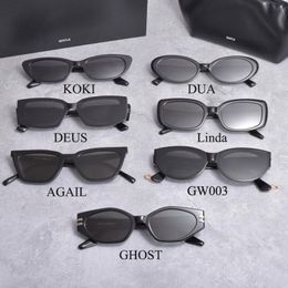 2021 Nouveau style Petit visage Femmes Lunettes de soleil Doux KOKI DUA DEUS AGAIL Linda GW003 1996 Acétate Polarisé UV400 lentille SunGlasses264s