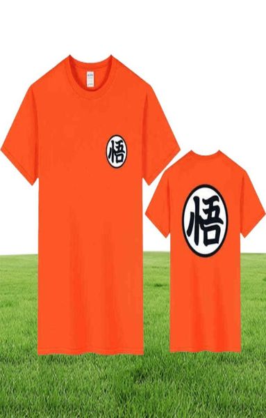 2021 Nouveaux t-shirts d'été goku costume cosplay tshirt à manches courtes japon anime imprimement tshirt femmes coton men039 vêtements top t9936538
