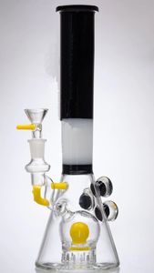 Vintage Cheech Fixe Bécher Verre Bong Eau Narguilé Pipe Percolateur Dab Rig avec bol usine d'origine peut pur logo du client par DHL UPS CNE