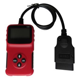 2021 NIEUWE V309 OBDII Auto Diagnostic Scanner Handheld Elm327 V-309 OBD2 Auto Diagnostische Reparatie Tool Wis / Reset Fault Codes Reader