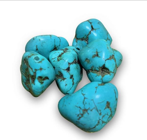 Grosse pierre roulée en cristal Turquoise, minéral Reiki de guérison, vente en gros, 2021g, nouveauté 200