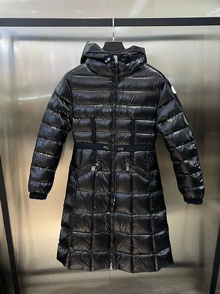 2023 Nouveau concepteur de femmes chaud manteau veste femme fourrure hiver doudoune longue parkas avec capuche femme manteau d'hiver épais coton poches vêtements d'extérieur