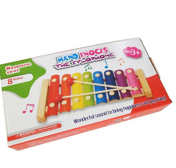 2021 nouveau jouet de piano à frapper à la main en bois instruments de musique pour enfants enfant bébé xylophone jouets en bois de développement enfants bébé meilleurs cadeaux