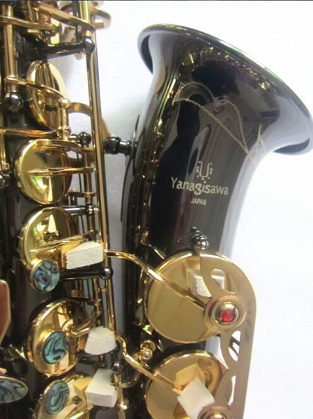 2022 Nuevo Japón Yanagis A-991 Saxofón alto E Flat Black Niquelado Sax Alto Boquilla Ligadura Reed Neck Accesorios para instrumentos musicales