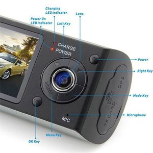 2021 Nieuwste Dual Camera Auto DVR-camera's R300 Externe GPS 3D G-Sensor 2 7 TFT LCD X3000 FHD 1080P Cam Video Camcorder Cyclus 233y