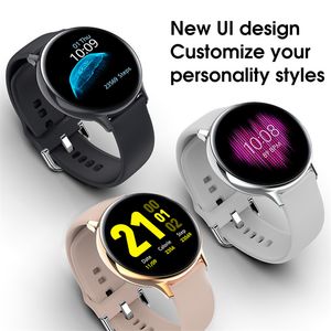 2021 Nieuwste I11 Mannen Vrouwen Volledige Touchscreen Waterdichte Watch Actief 2 44mm Smart Horloges IP68 Real Heart Rate SmartWatch Dropshipping