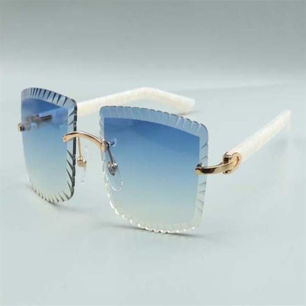 2021 Nouveau style - Vente directe de lunettes de soleil à lentilles coupantes de haute qualité 3524021 Temples aztèques Taille de lunettes 58-18-135 282a